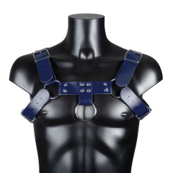 BDSMaster Harnais Simili Harnis Marine